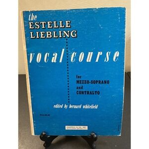 Mezzo Soprano Contralto Voice Method Book Classical Vocal Training
